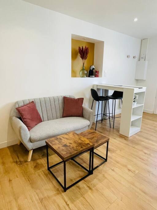 Le Belloc- Suberbe Appartement T1 Bis - Au Calme - Terrasse - Vue Jardin 아쟁 외부 사진